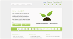 Desktop Screenshot of lucasfinancialconsulting.com