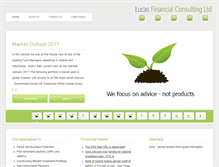 Tablet Screenshot of lucasfinancialconsulting.com